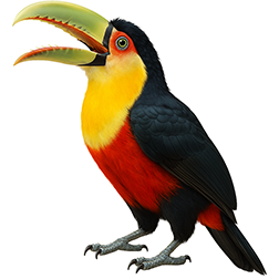 Green-Billed Toucan